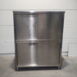 stainless steel storage cabinet